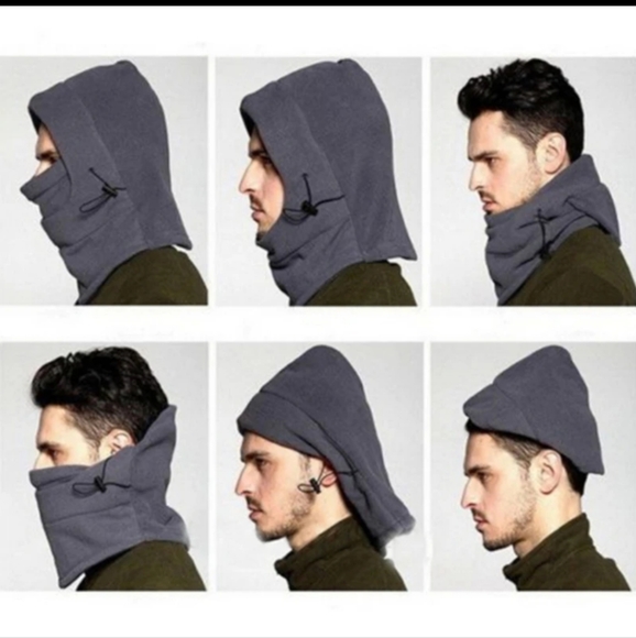 Fleece Ski Mask Hood - Picture 2 of 8